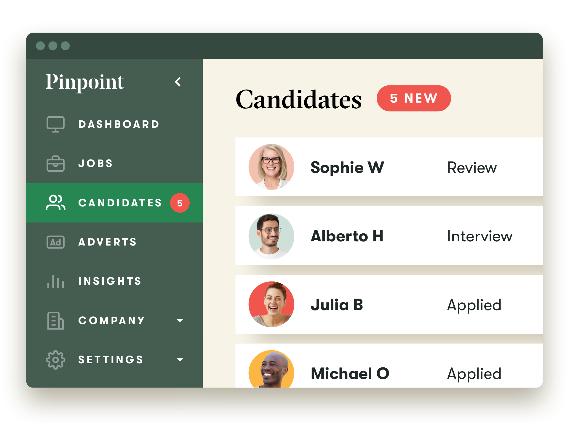 Manufacturing Applicant Tracking System